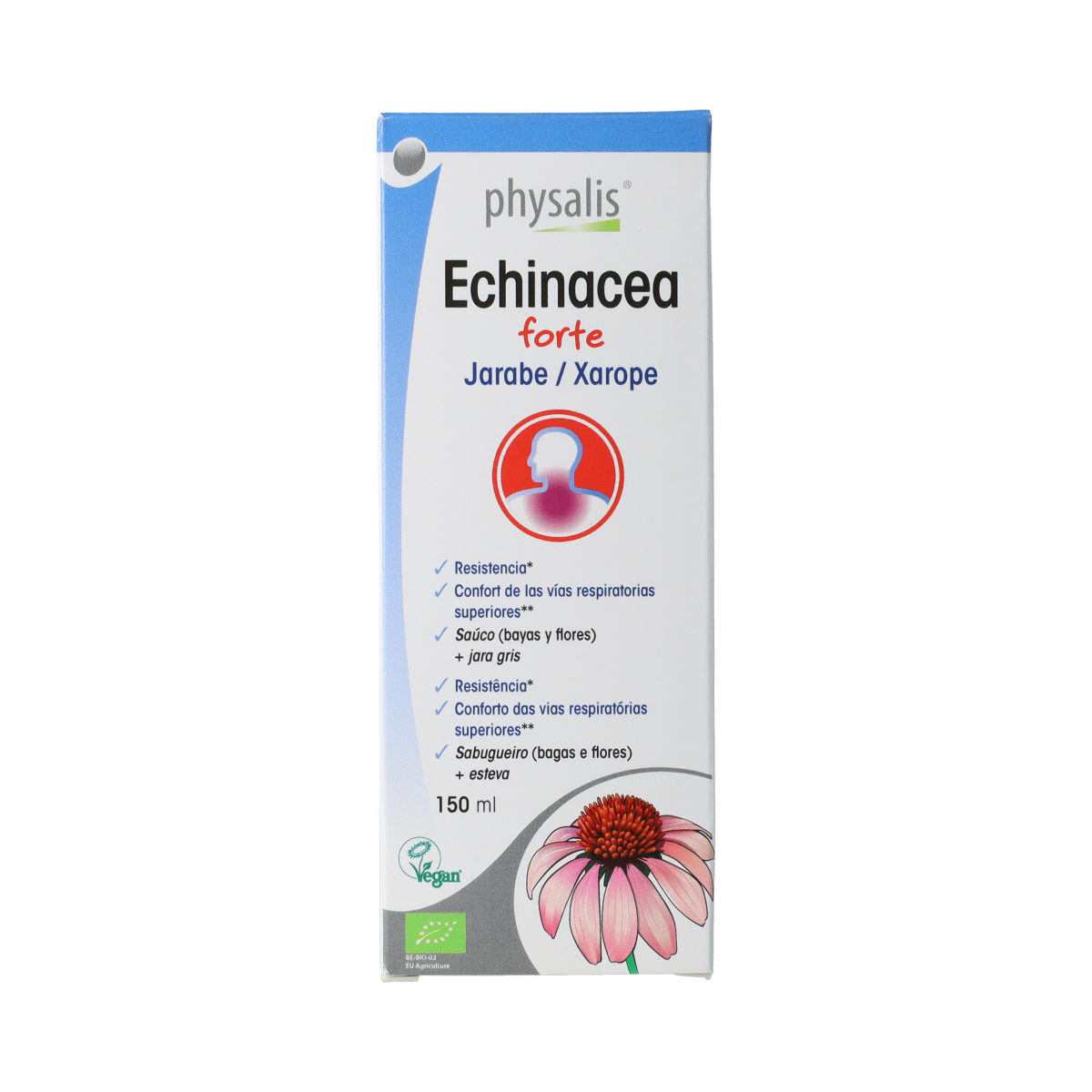 Physalis Echinacea forte siroop bio 150.00 Milliliter