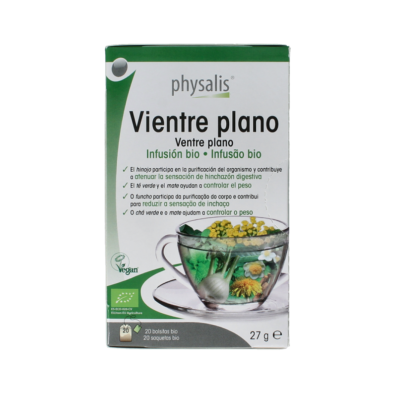 Physalis Strakke buik thee bio 20 Zakjes