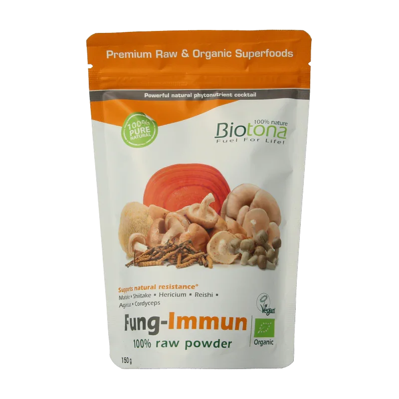 Biotona Fung immuun raw powder 150 Gram