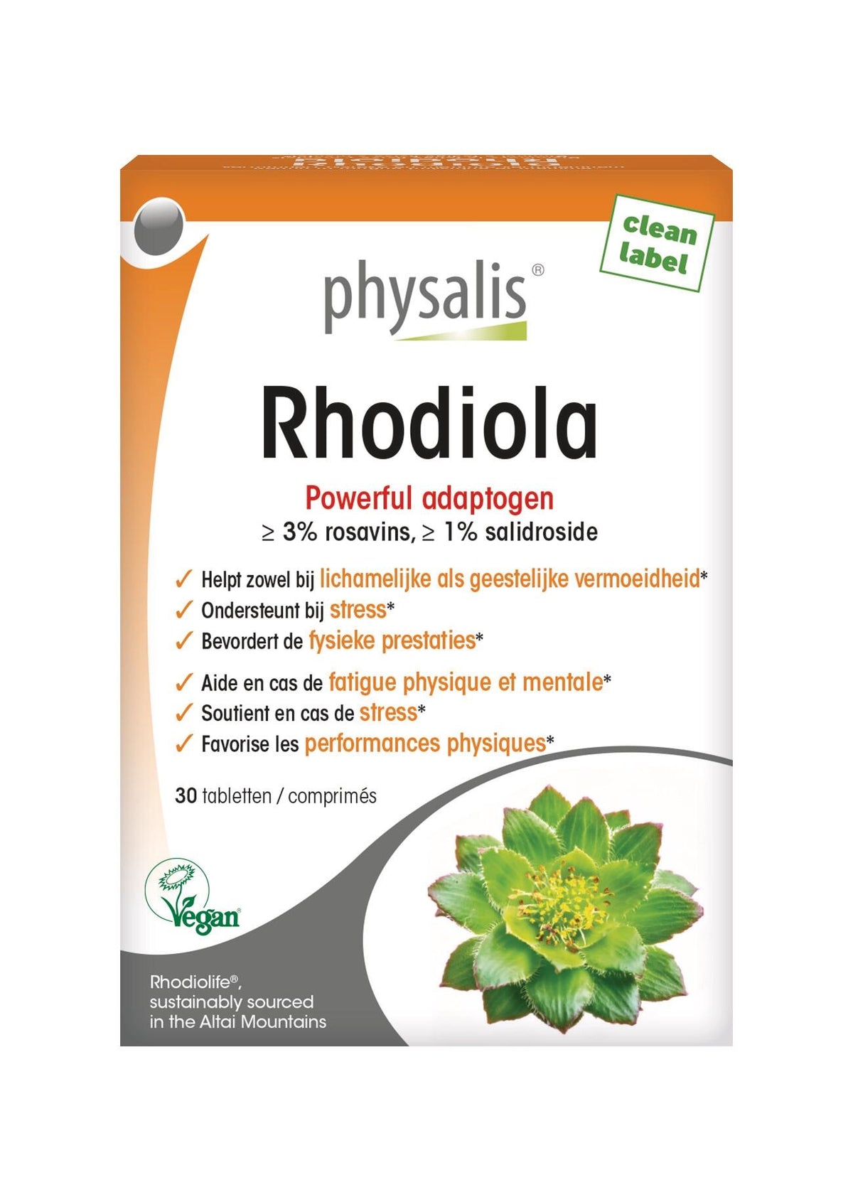 Physalis Rhodiola bio 30.00 Tabletten
