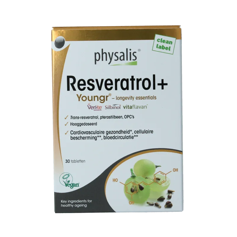 Physalis Resveratrol + vegan 30 Tabletten