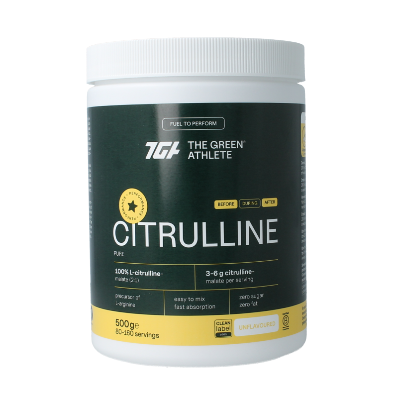 The Green Athlete L-Citrulline malate 500 Gram