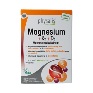 Physalis Magnesium + K2 + D3 30.00 Tabletten
