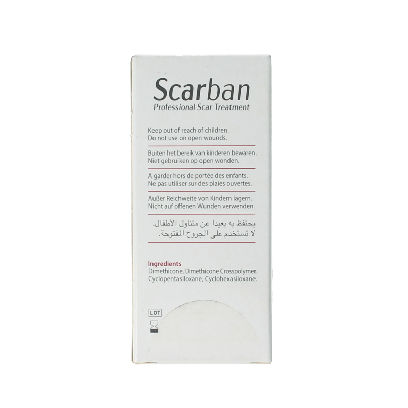 Scarban Velvet touch siliconen gel 15 Milliliter