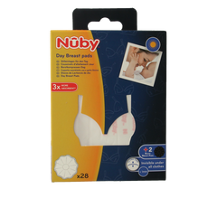 Nuby Borstcompres ultra dun 28 Stuks