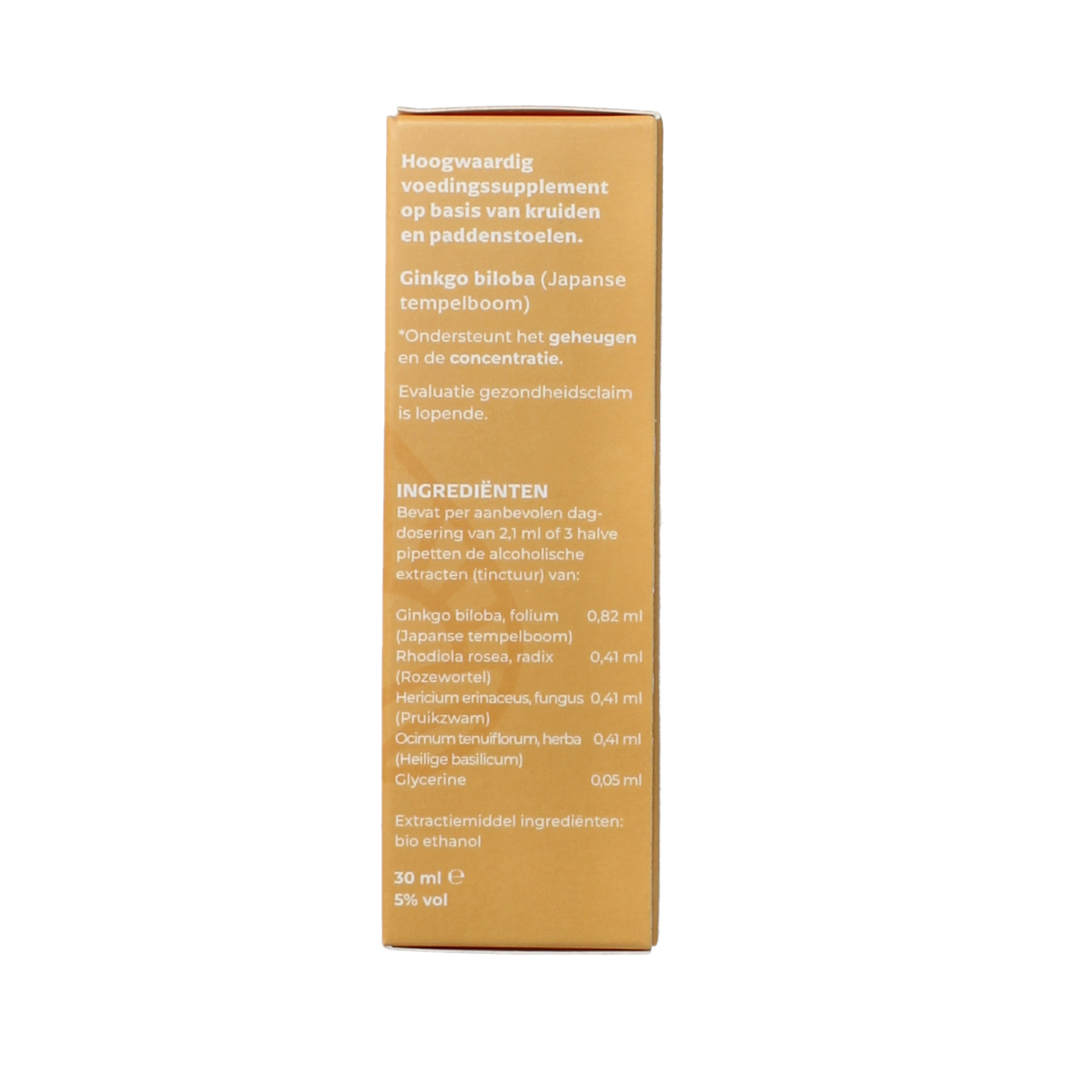 DRUP Kruiden paddenstoelextract focus 30.00 Milliliter