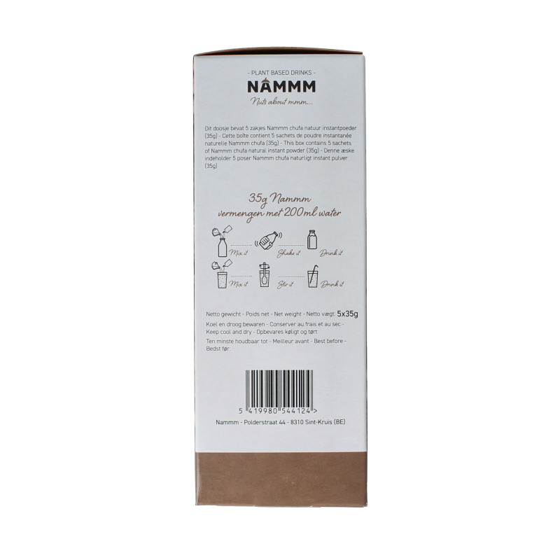 Nammm Chufa drink 5 Sachets