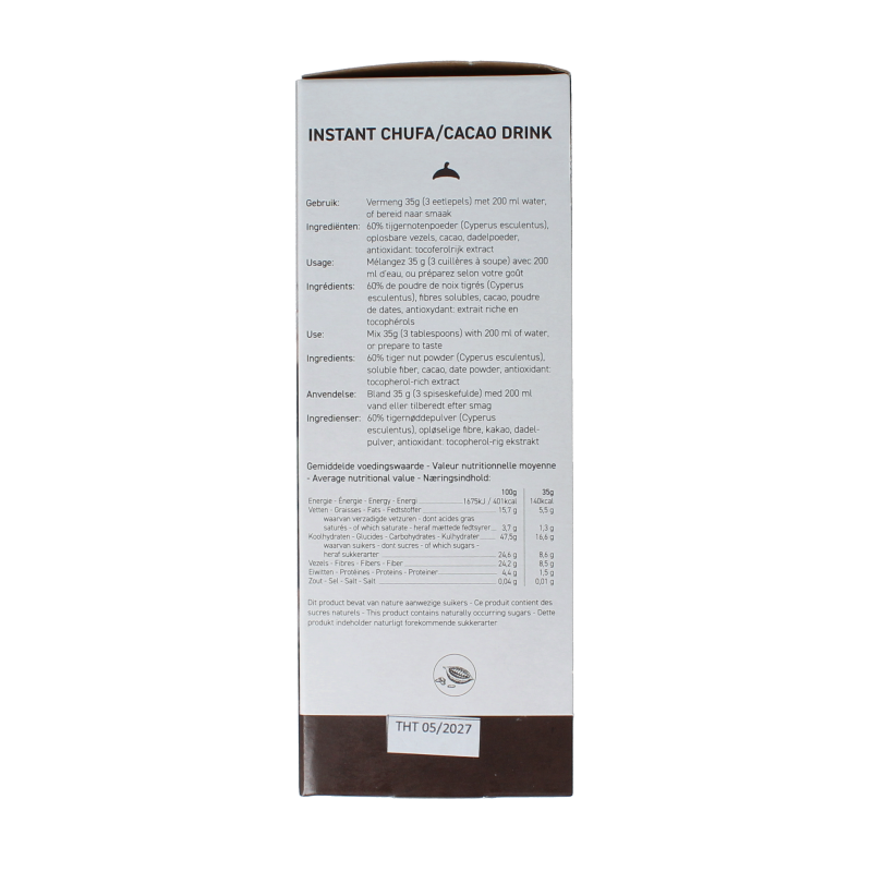 Nammm Chufa drink cacao 5 Sachets