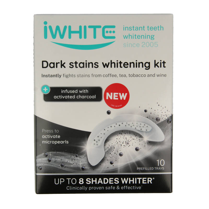 Iwhite Instant whitening kit dark stains 10 Stuks