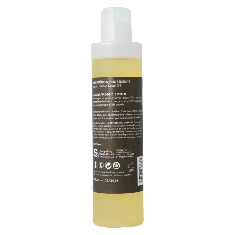 SoriaBel Argan oil 200 Milliliter