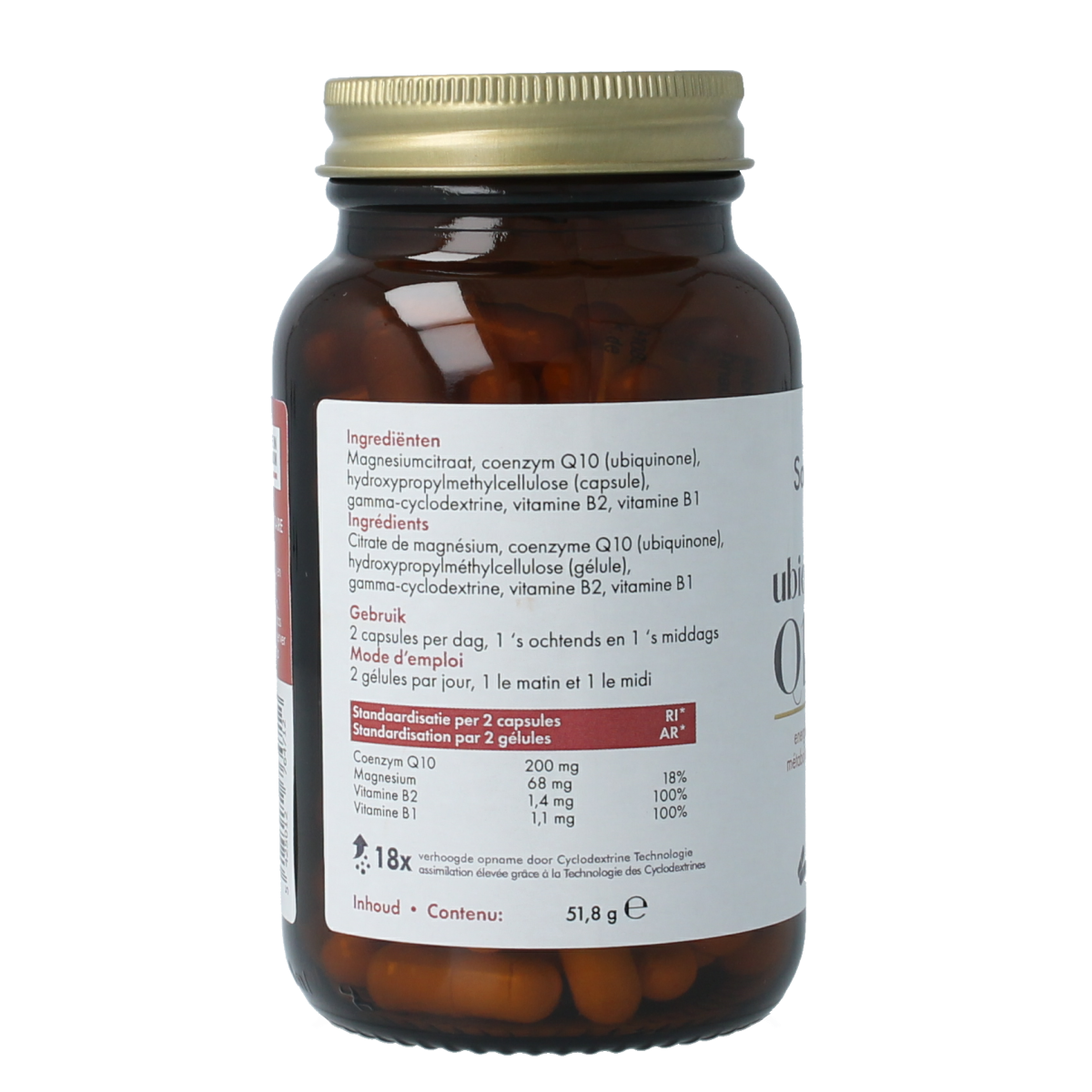 SoriaBel Ubiquinone CoQ10 100mg 90.00 Capsules
