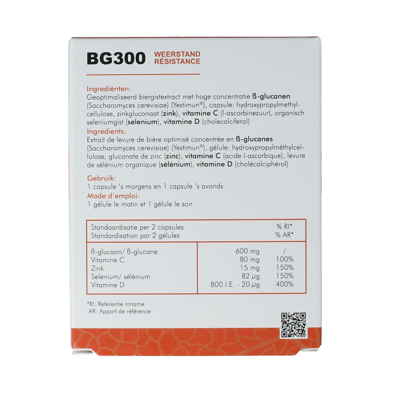 SoriaBel BG300 60 Capsules