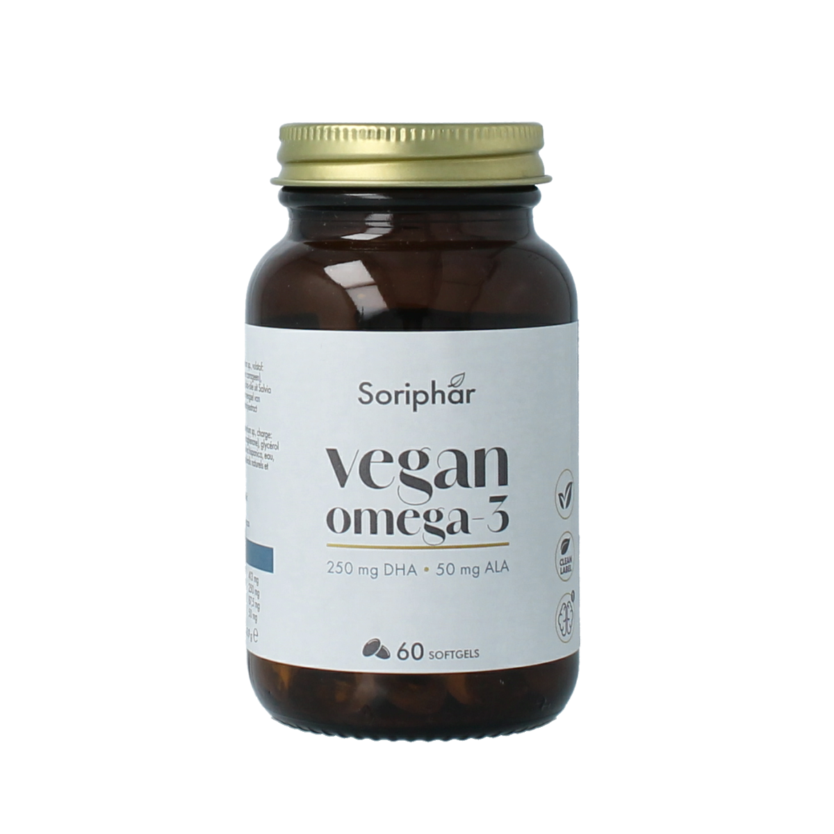 Soriphar Omega 3 DHA + ALA vegan 60.00 Softgels