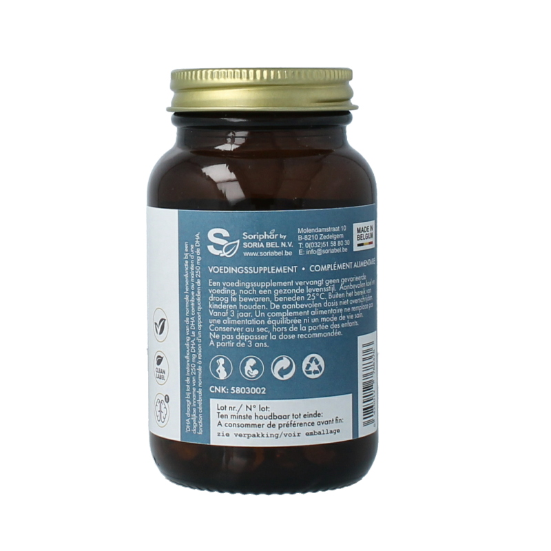 Soriphar Omega 3 DHA + ALA vegan 60 Softgels