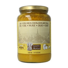 Amanprana Kokos-olijf-rode palm bio 1600 Milliliter