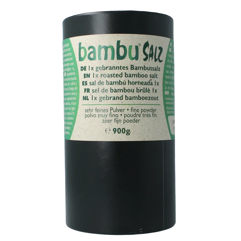 Bambu Salz Bamboezout zeer fijn 1x gebrand 900 Gram
