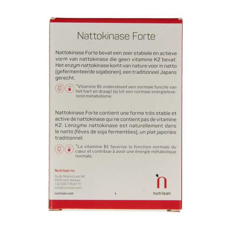 Nutrisan Nattokinase forte 60 Capsules
