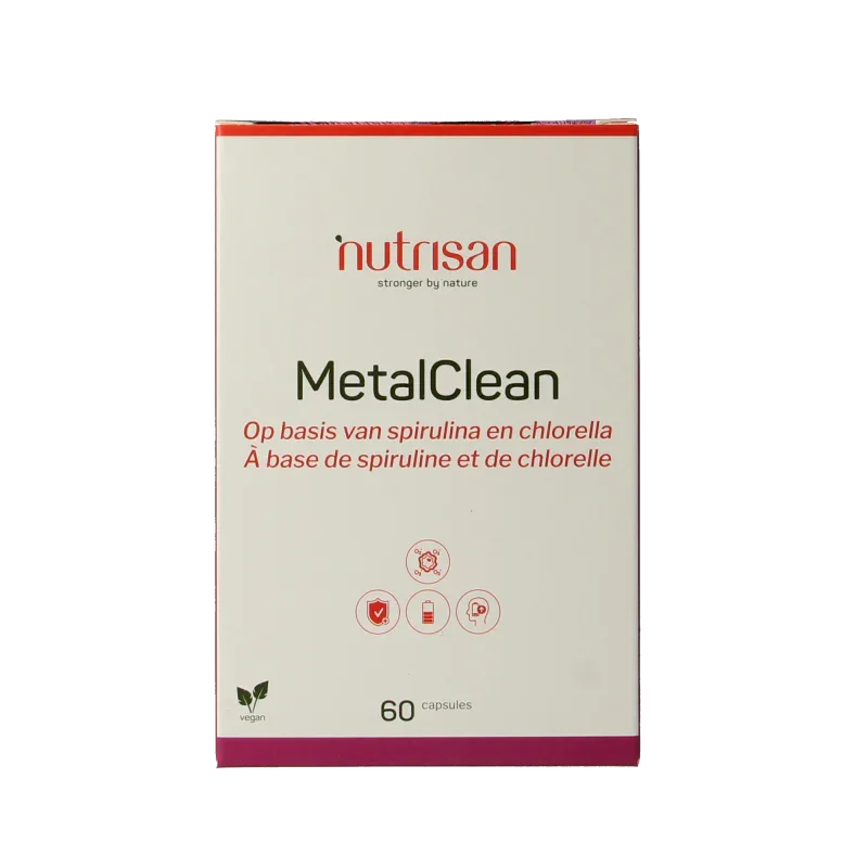 Nutrisan Metalclean 60 Vegetarische capsules