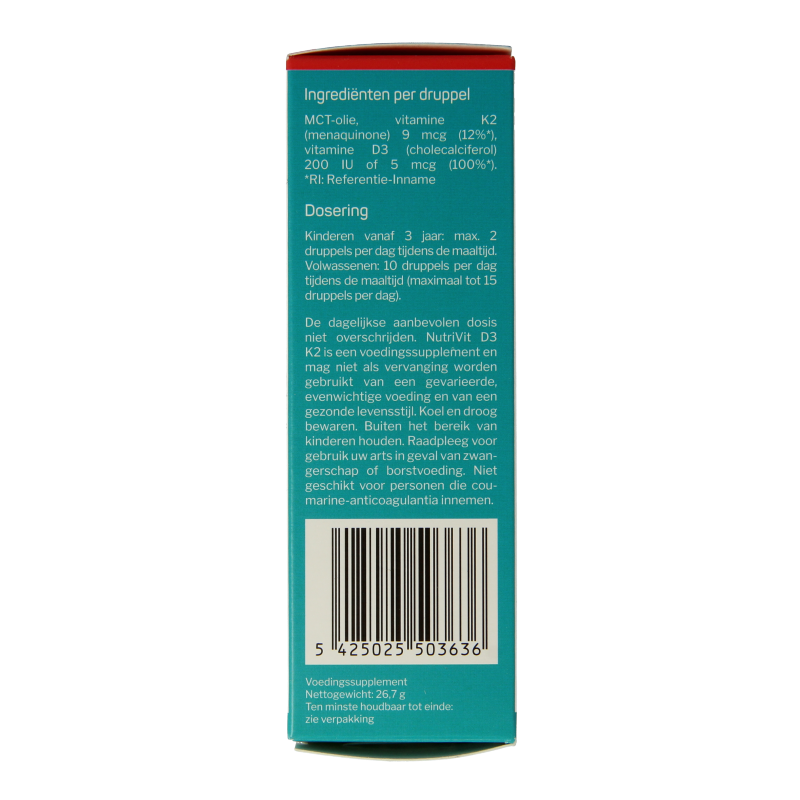 Nutrisan Nutrivit D3-K2 30 Milliliter