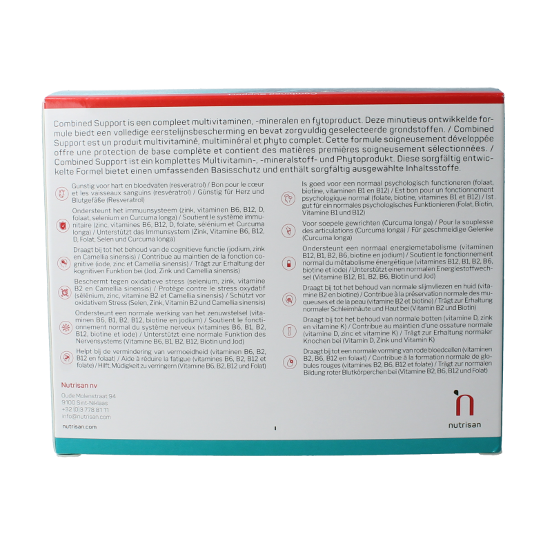 Nutrisan Combined support 120 Capsules