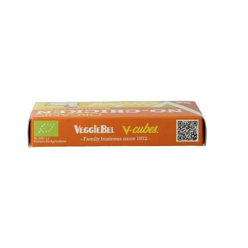 Vcubes Bouillonblokjes no chicken bio 72 Gram