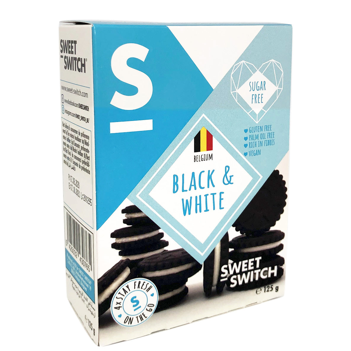 SWEET-SWITCH Black & white 125 Gram