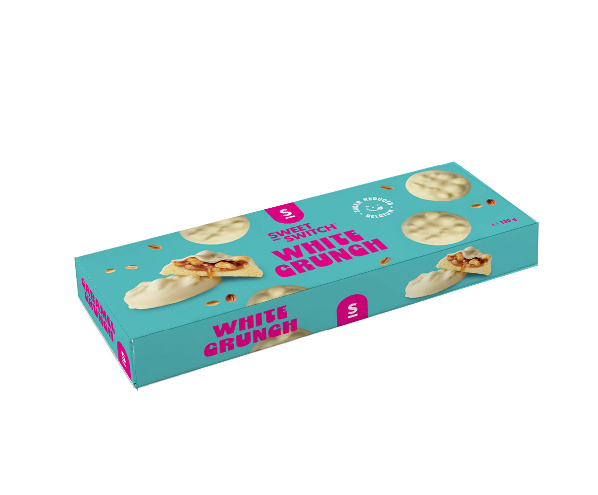 SWEET-SWITCH White crunch 130 Gram