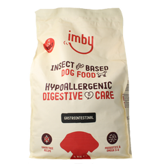 Imby Pet Food  Hondenbrokken insecteiwitten gastrointestina 4 Kilogram