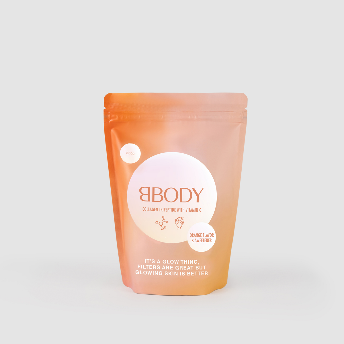 BBody Tripeptide marine collageen + vitamine C 300 Gram