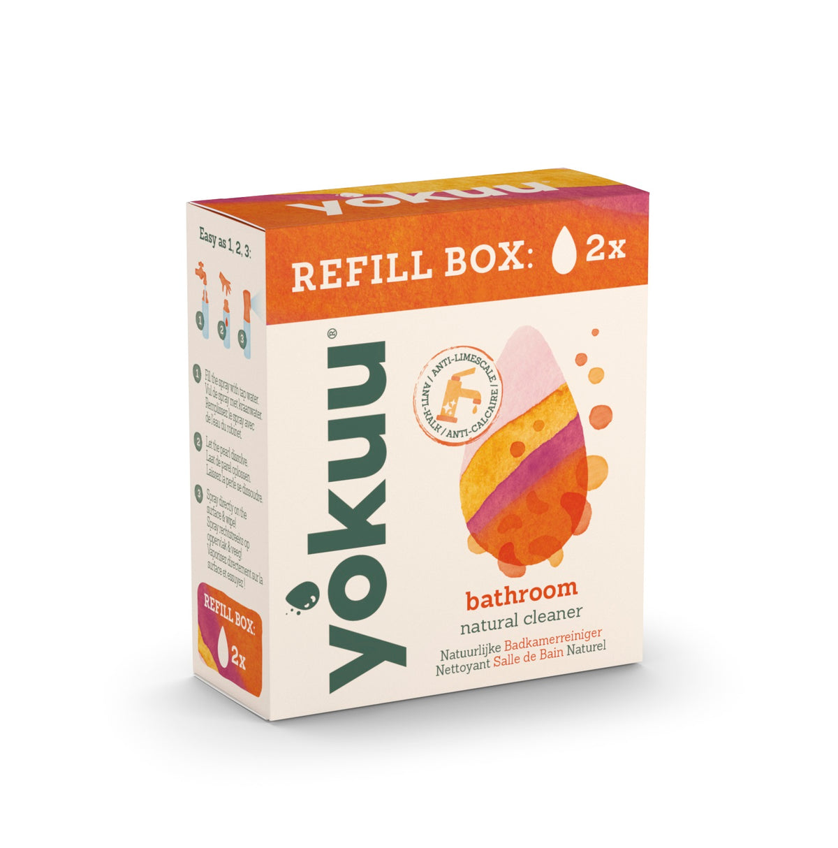 Yokuu Badkamerreiniger refill 2 Stuks