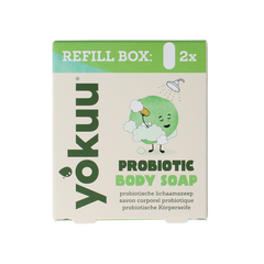 Yokuu Bodywash matcha refill 2 tabletten 1 Set