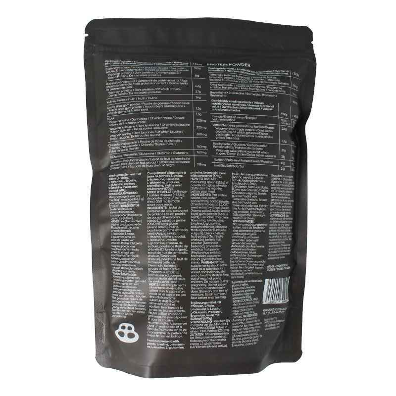 BBody Gut friendly protein poeder chocolate 640 Gram