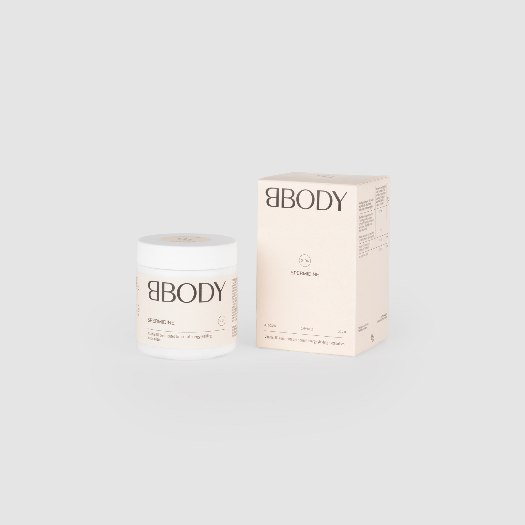 BBody Spermidine 30 Capsules