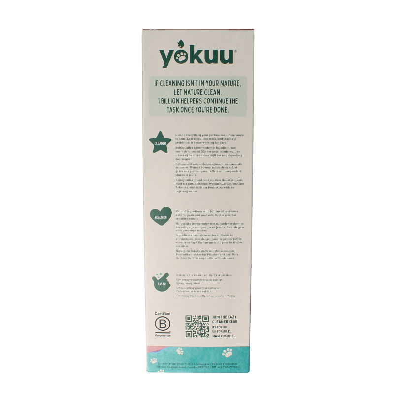 Yokuu Probio allesreiniger voor huisdieren startset 1 Set