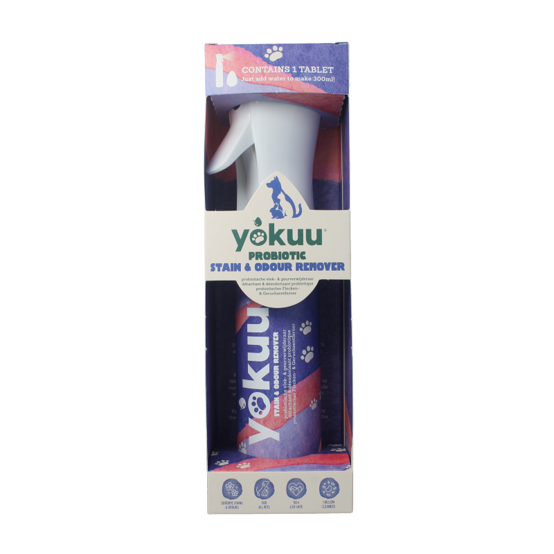 Yokuu Probio vlek & geurverwijderaar huisdieren startset 1 Set