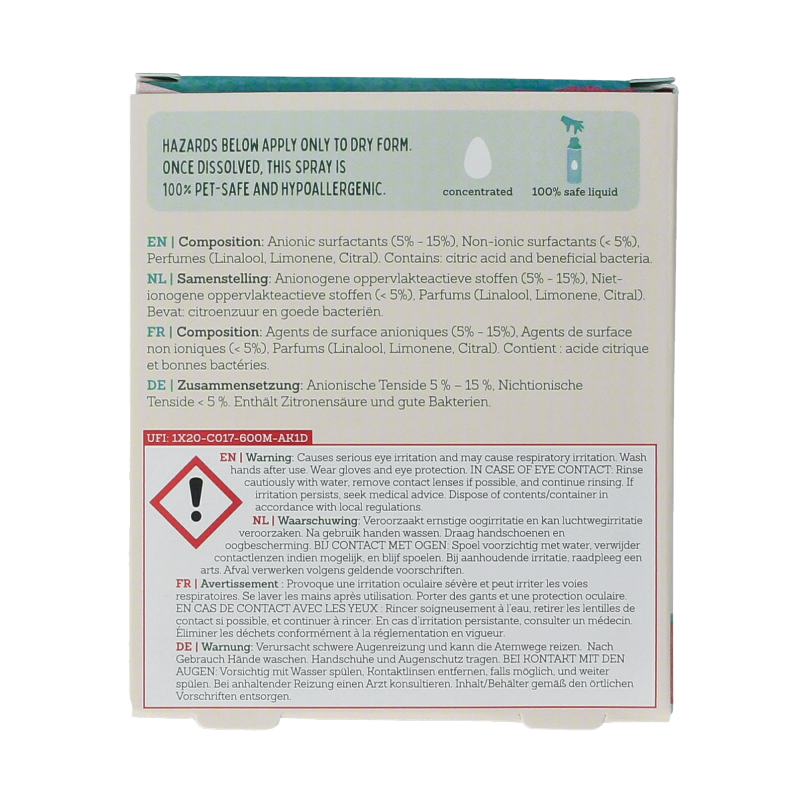 Yokuu Probio allesreiniger voor huisdieren refill 2 Stuks