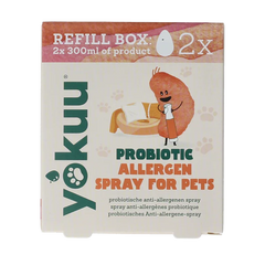 Yokuu Probio allergenenspray huisdieren refill 2 Stuks