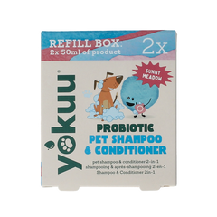 Yokuu Probio shampoo & conditioner huisdieren navul 2 Stuks