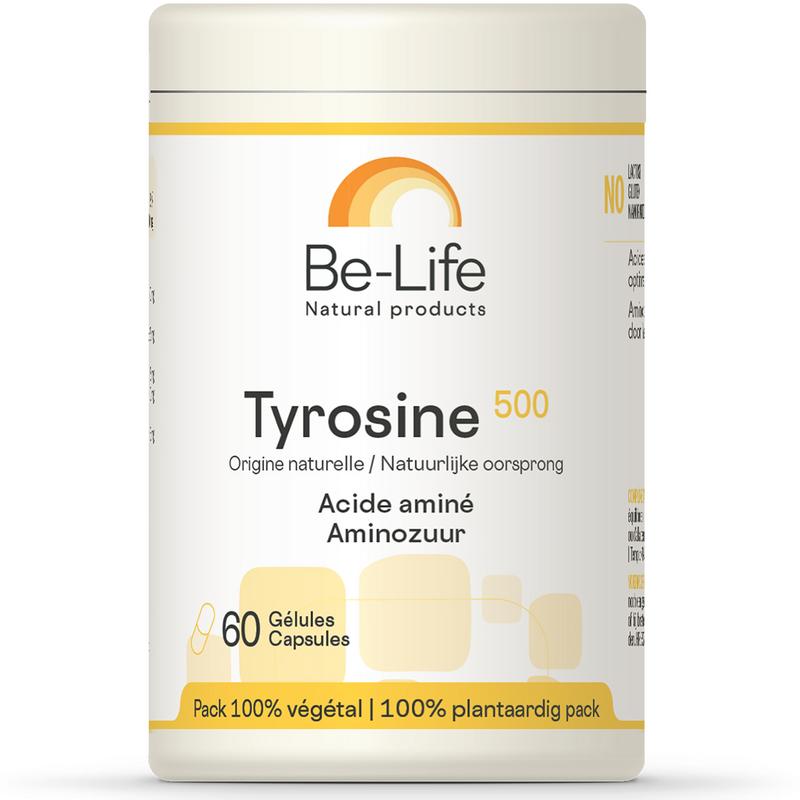 Be-Life Tyrosine 500 60 Softgels