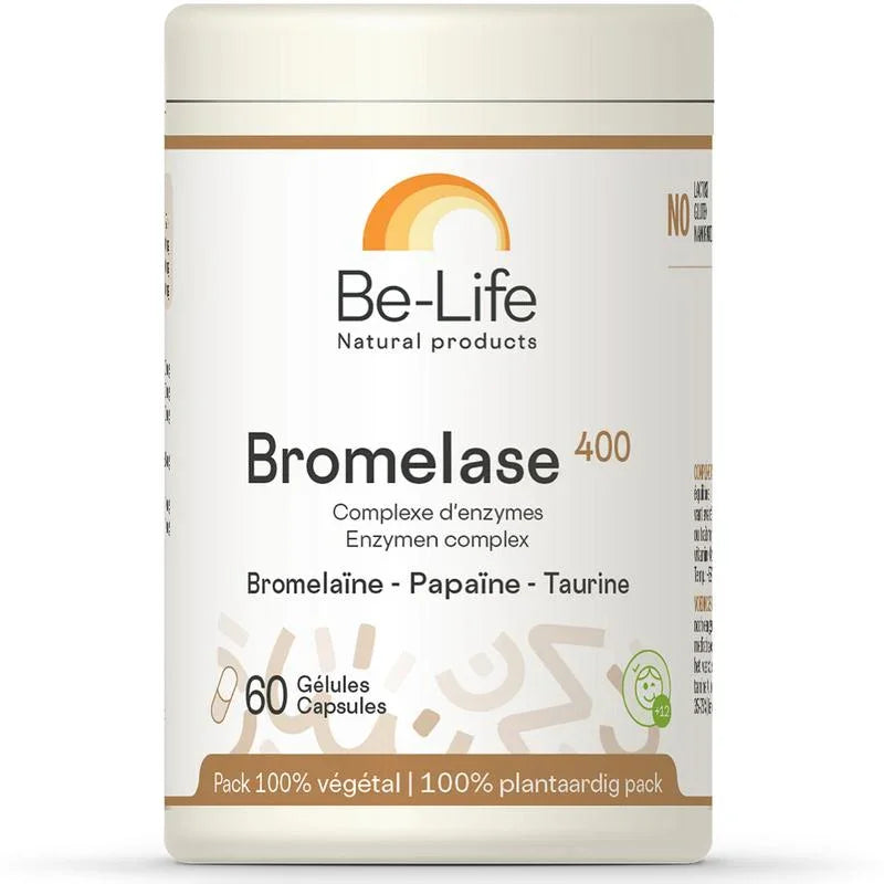 Be-Life Bromelase 400 60 Softgels