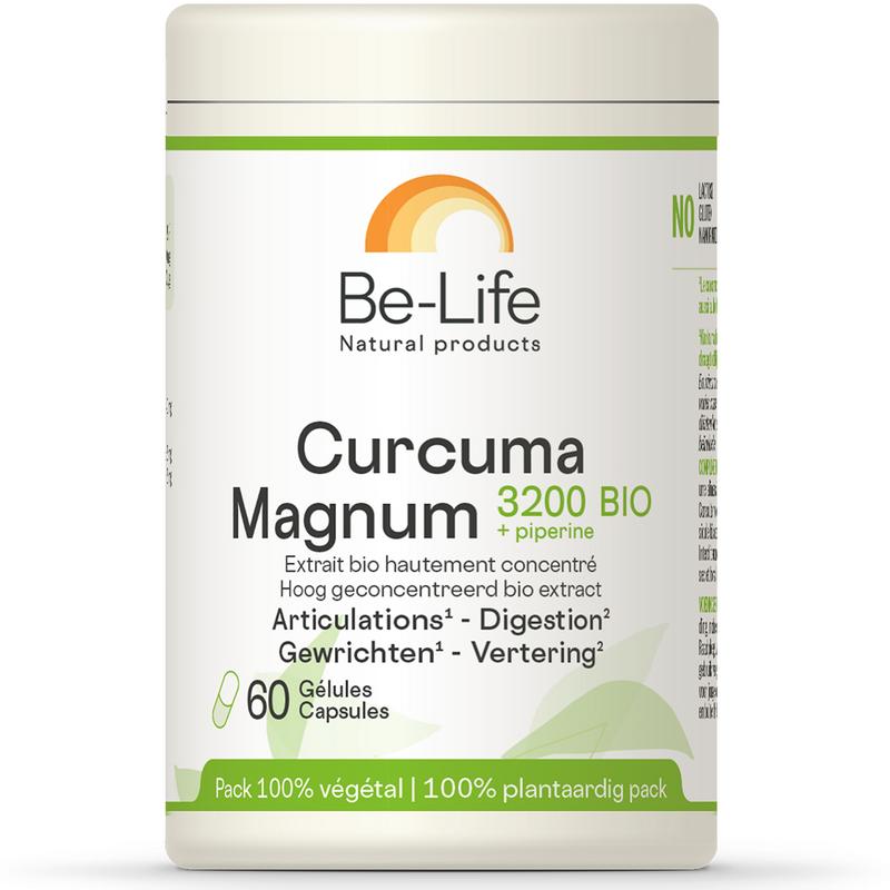 Be-Life Curcuma magnum 3200 + piperine bio 60 Softgels