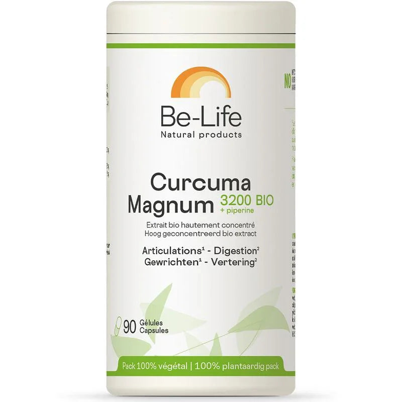 Be-Life Curcuma magnum 3200 + piperine bio 90 Softgels