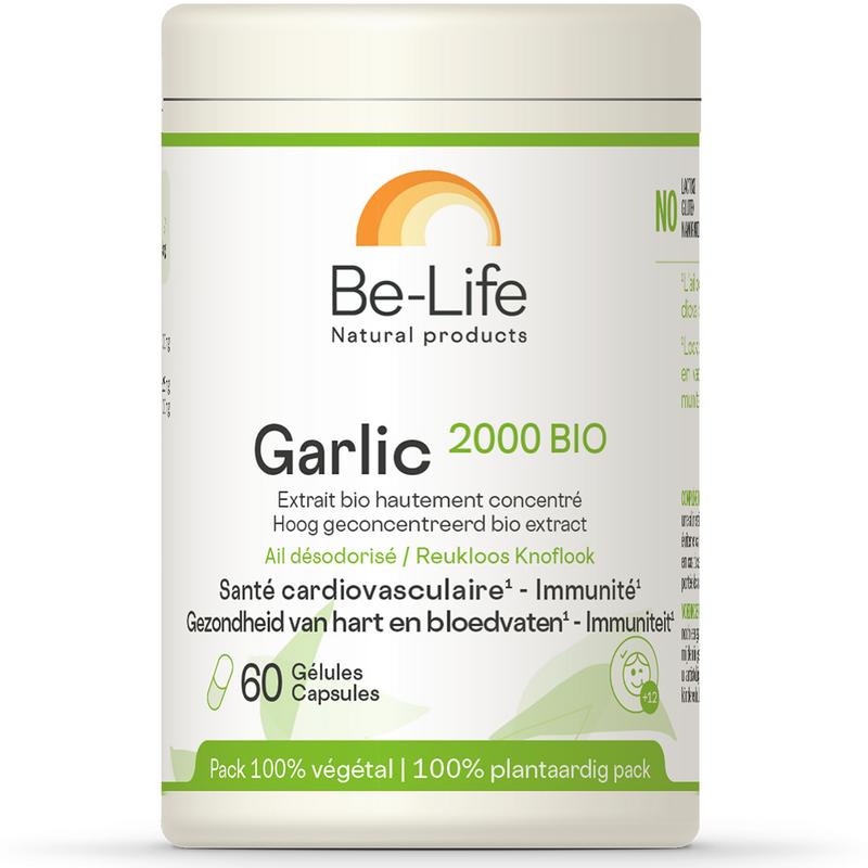 Be-Life Garlic 2000 bio 60 Softgels