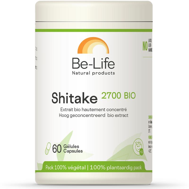 Be-Life Shitake 2700 bio 60 Softgels