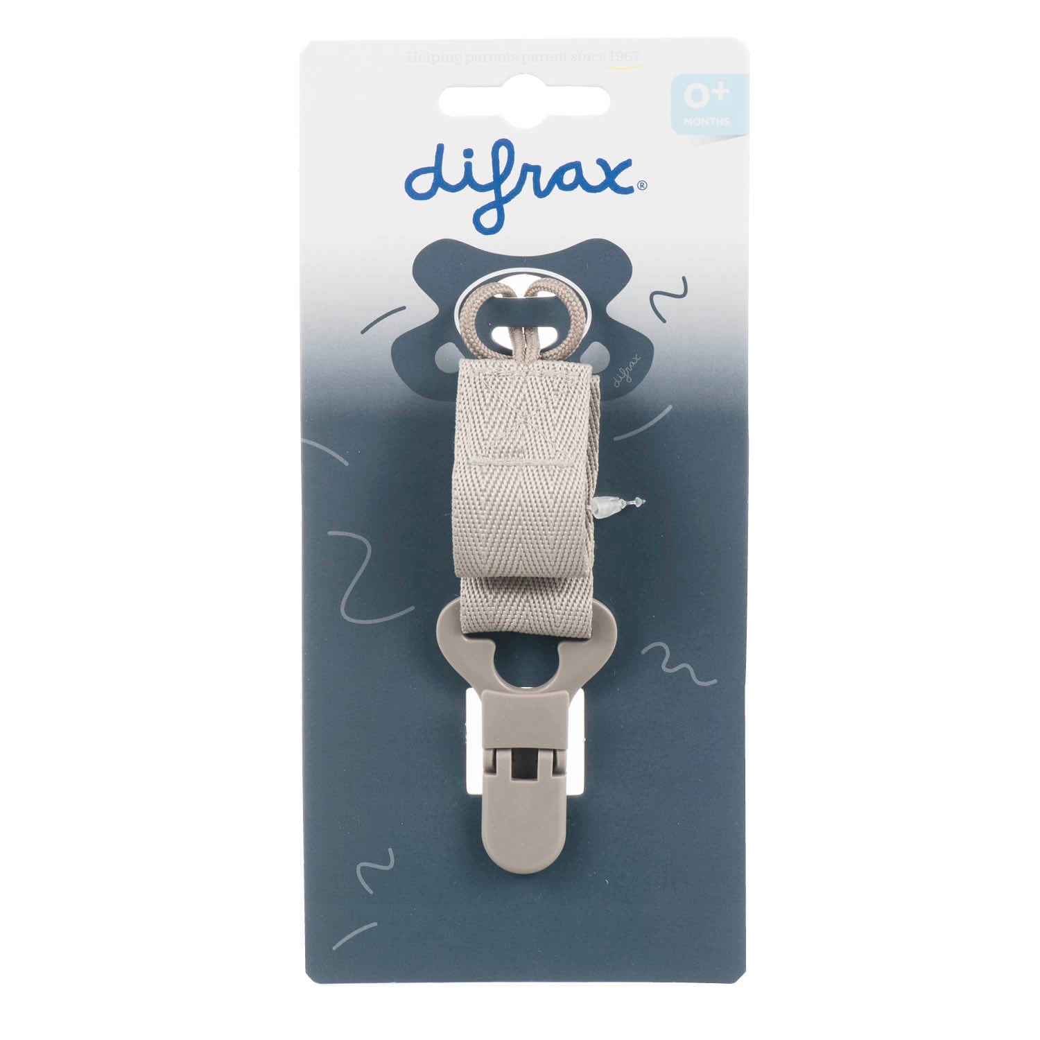 Difrax Fopspeenkoord Woezel & Pip 1.00 Stuks