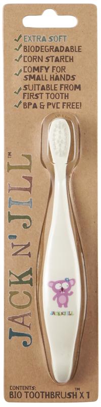 Jack N Jill Bio toothbrush koala extra soft 1 Stuks