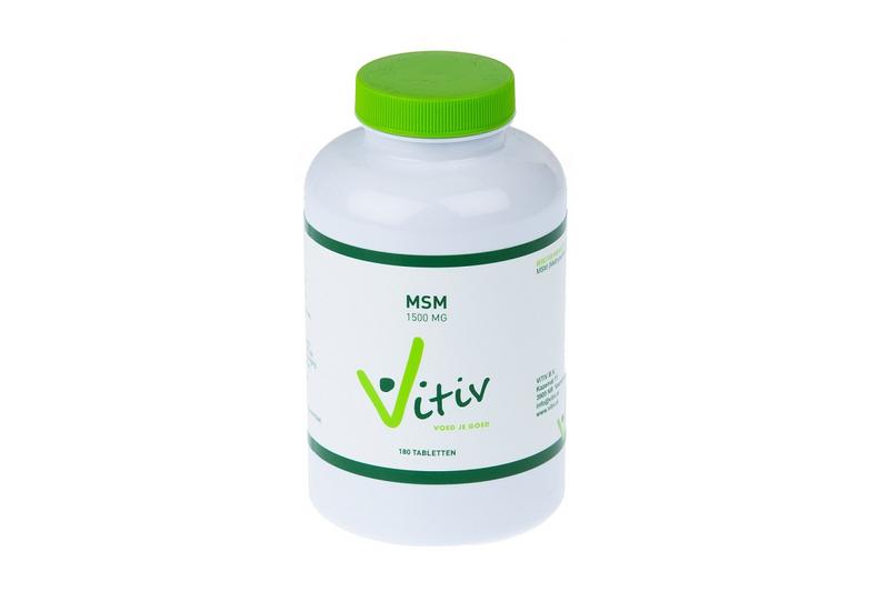 Vitiv MSM 1500mg 180 Tabletten
