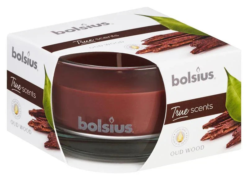 Bolsius True Scents geurglas 50/80 old wood 1 Stuks