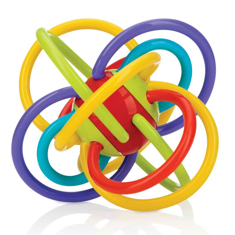 Nuby Lots a loops bijtspeeltje 6 maanden+ 1.00 Stuks