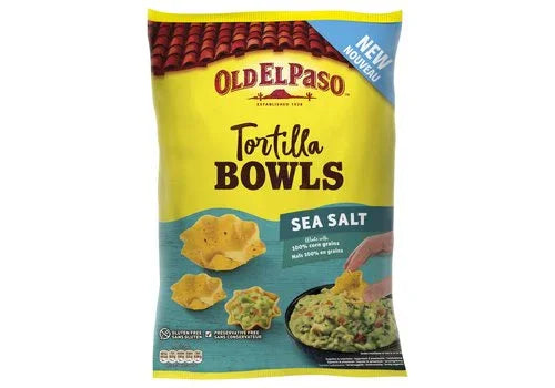 Old El Paso Tortille bowls sea salt 150 Gram